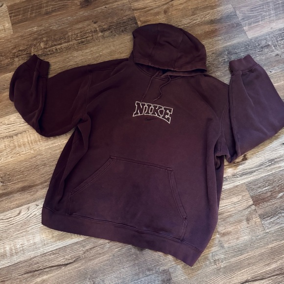 Nike Vintage Maroon Travis Scott Hoodie Sweatshirt Size XL
